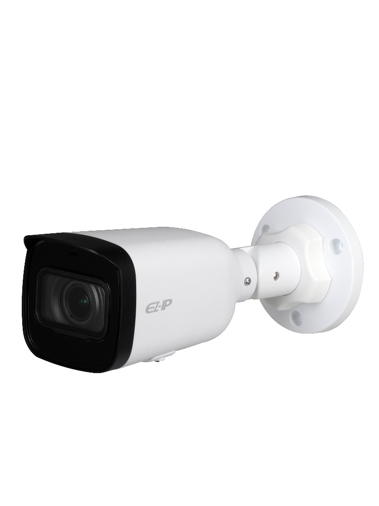 Camara IP bullet 2 MP / H265+ / H265 / Lente motorizado 2.8 a 12 mm / Ir 40 Mts / IP67 / PoE / Ranura MICRO SD