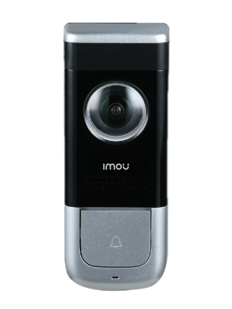 IMOU DOORBELL WIRED - VIDEOTIMBRE De puerta alambrico / 2 Megapixeles / Ir 5 Mts / Ranura para MICRO SD / Cableado / 12 / 24V / Audio / IP65 / Compatible con Alexa y asistente de Google