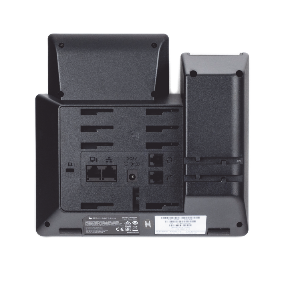 Modelo: GRP-2613 Teléfono IP Grado Operador, 3 líneas SIP con 6 cuentas, puertos Gigabit,PoE, pantalla a color 2.4″, codec Opus, IPV4/IPV6 con gestión en la nube GDMS