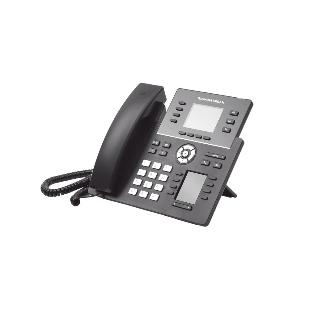 Modelo: GRP-2614 Teléfono IP Wi-Fi, Grado Operador, 4 líneas SIP con 4 cuentas, pantalla a color 2.8″, puertos Gigabit, Bluetooth, PoE, codec Opus, IPV4/IPV6 con gestión en la nube GDMS