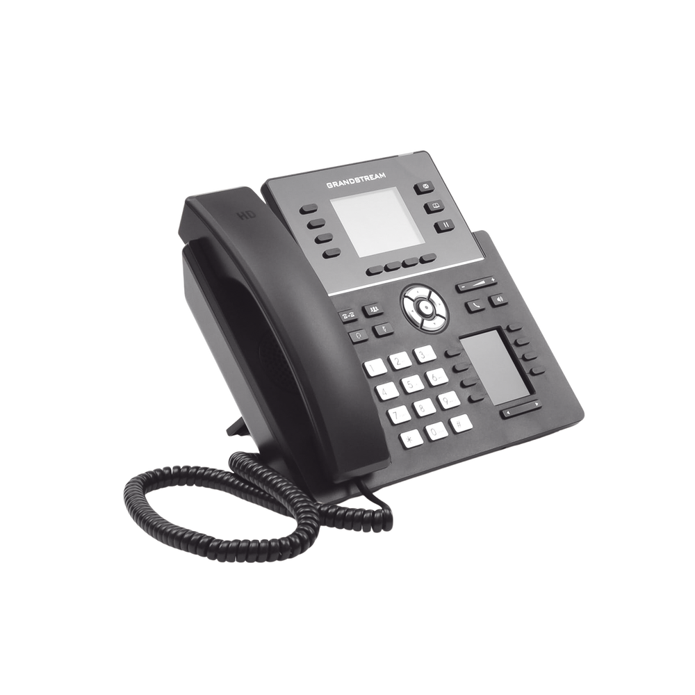 Modelo: GRP-2614 Teléfono IP Wi-Fi, Grado Operador, 4 líneas SIP con 4 cuentas, pantalla a color 2.8″, puertos Gigabit, Bluetooth, PoE, codec Opus, IPV4/IPV6 con gestión en la nube GDMS