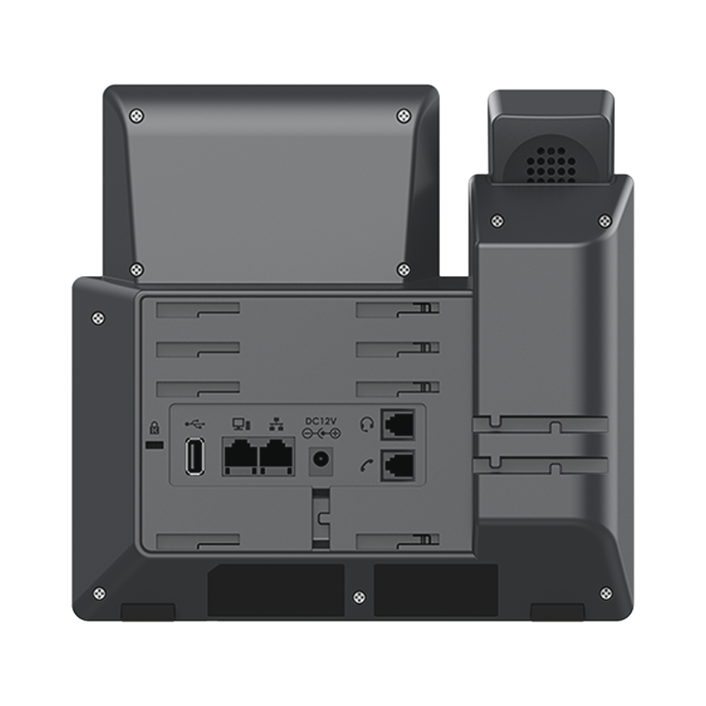 Modelo: GRP2624 Teléfono IP Wi-Fi, Grado Operador, 8 líneas SIP con 4 cuentas, pantalla a color 2.8″, puertos Gigabit, Bluetooth, PoE, codec Opus, IPV4/IPV6 con gestión en la nube GDMS