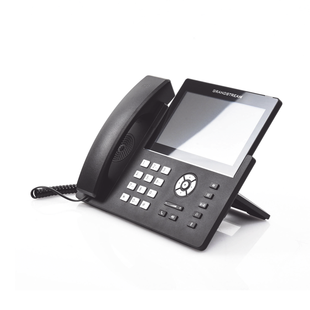 Modelo: GRP2670 Teléfono IP Wi-Fi, Grado Operador, 12 líneas SIP con 6 cuentas, pantalla táctil 7″, puertos Gigabit, Bluetooth, PoE, codec Opus, IPV4/IPV6 con gestión en la nube GDMS