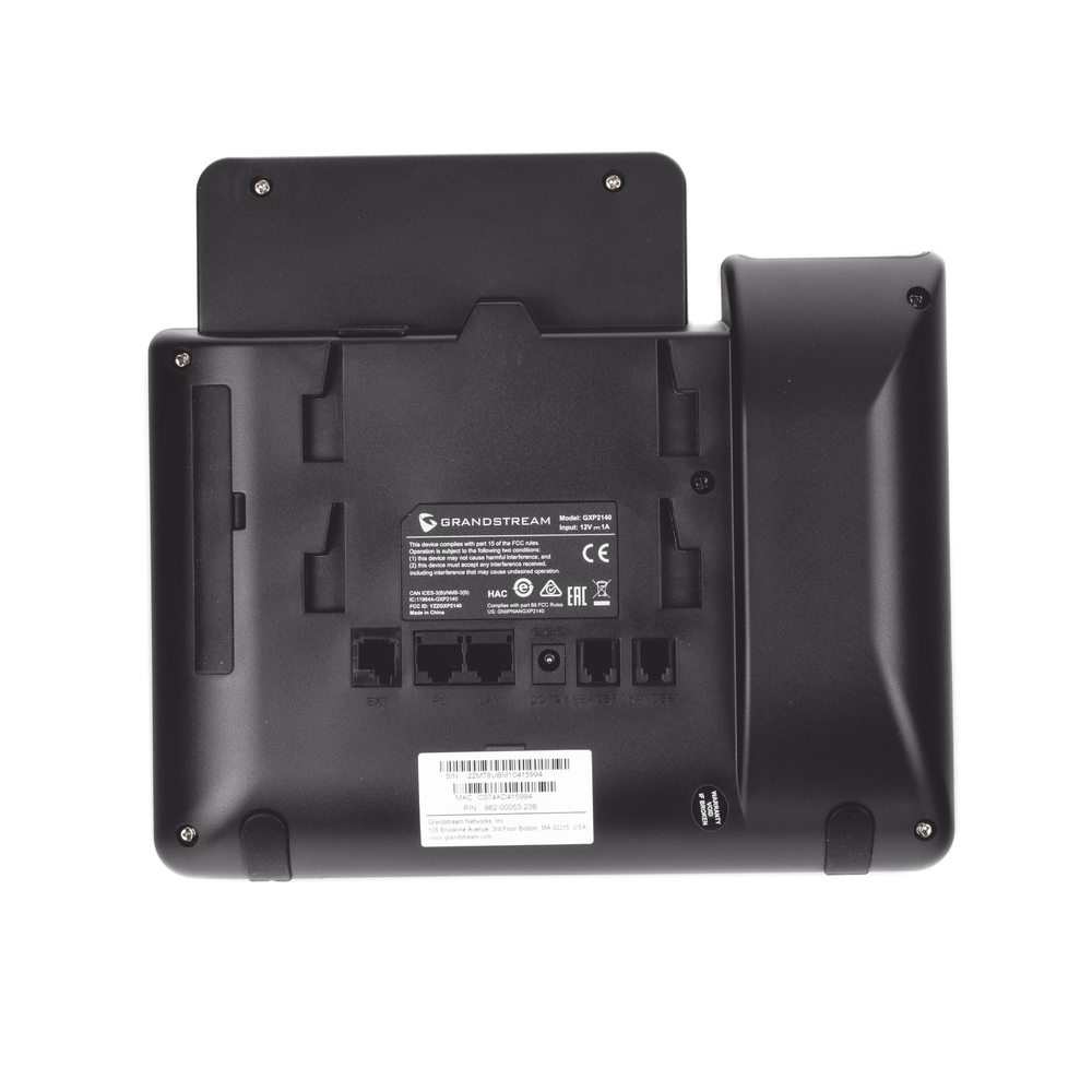 Modelo: GXP-2140 Teléfono IP Empresarial para 4 líneas. Puede agregar hasta 160 BLF (teclas de marcación rápida) con cuatro GXP2200EXT