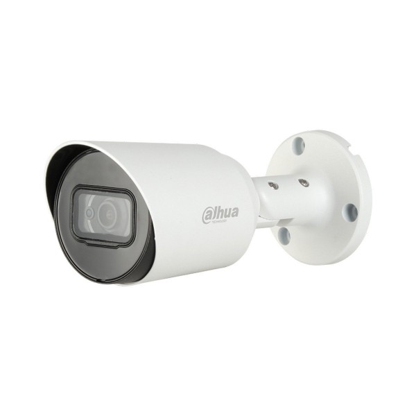CAMARA DE VIDEOVIGILANCIA TIPO BALA HDCVI 1080P/ TVI/ AHD/ CVBS/LENTE 2.8MM/ ANGULO DE VISION 103 GRADOS/ AUDIO INTEGRADO/ SMART IR 20M/ IP67/ METALICA REEMPLAZA A HFAW1220RM28